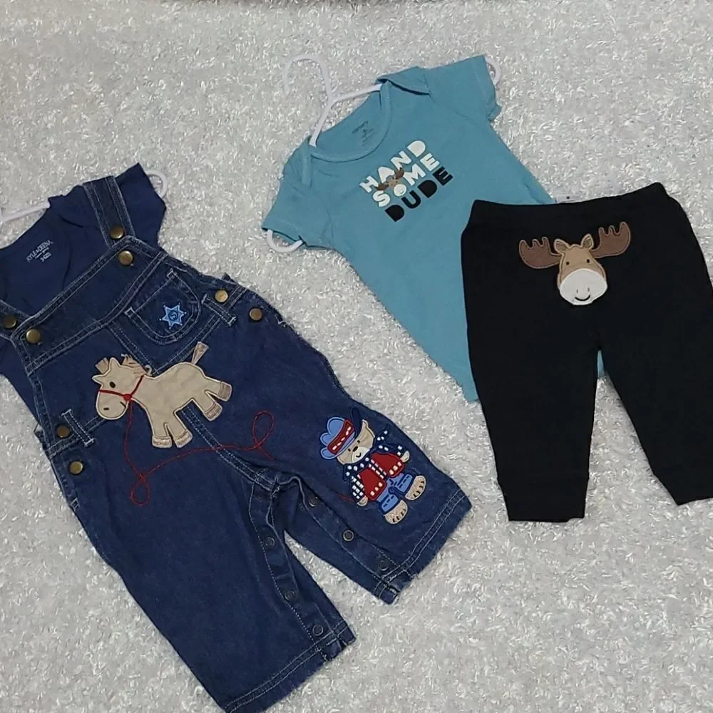Matching Boy set bundle 3-6 mth